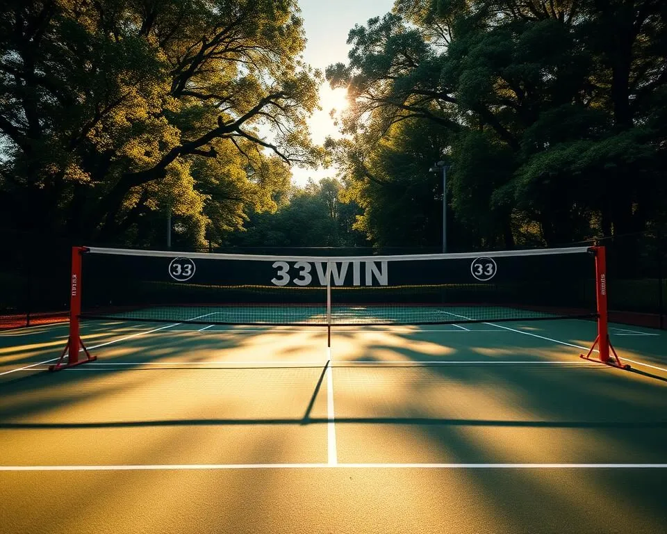 Sân quần vợt với lưới đôi Giới thiệu về môn Quần vợt